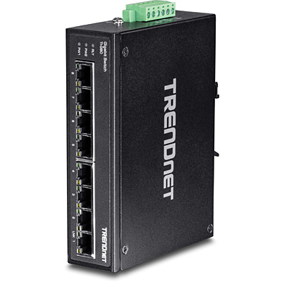 EU Product - Industrie Switch  8 Port Gbit Unman. L2 IP30 Metall thumbnail