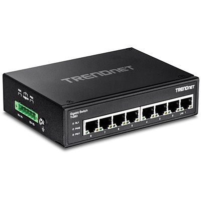 EU Product - Industrie Switch  8 Port Gbit Unman. L2 IP30 Metall thumbnail