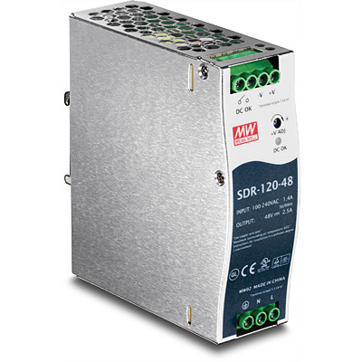 EU Product - DIN Rail 48V 120W Supply for TI-PG541 thumbnail