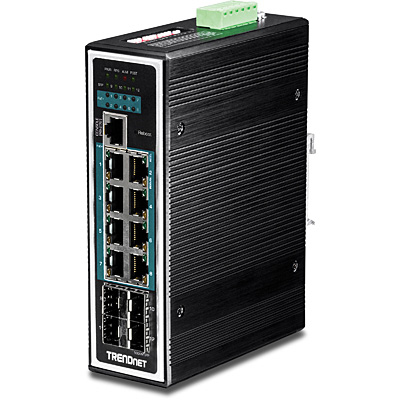 EU Product - Industrie Switch 12 Port Gbit Manag.L2+ PoE+ Metall thumbnail