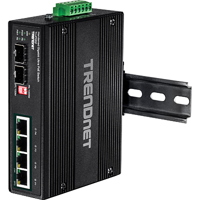 EU Product - Industrie Switch  6 Port Gbit PoE IP30       Metall thumbnail