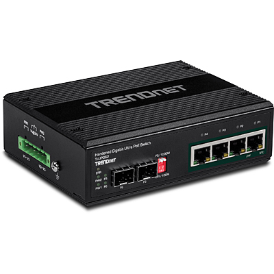 EU Product - Industrie Switch  6 Port Gbit PoE IP30       Metall thumbnail