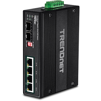 EU Product - Industrie Switch  6 Port Gbit PoE IP30       Metall thumbnail