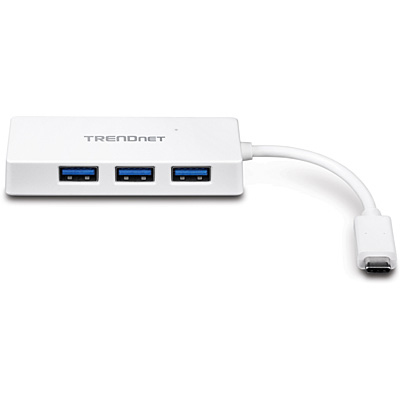 EU Product - USB-HUB 4-port USB3.0 Ultra-Mini-Hub an USB-C thumbnail