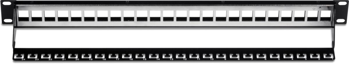 TC Series Cat6a 24 Port Patch Panel 45mm thumbnail