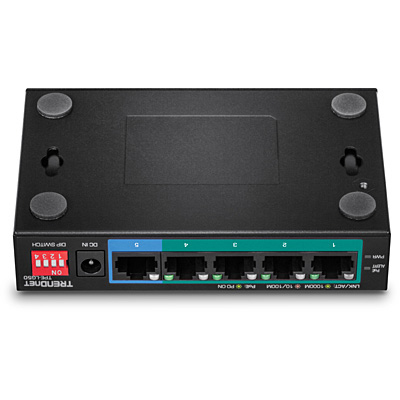 EU Product - Switch  5-Port Gbit PoE+ long range 200m 32W Metall thumbnail