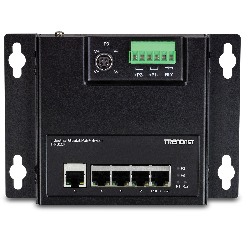 EU Product - Industrie Switch  5 Port Gbit Unman. PoE+ FA Metall thumbnail