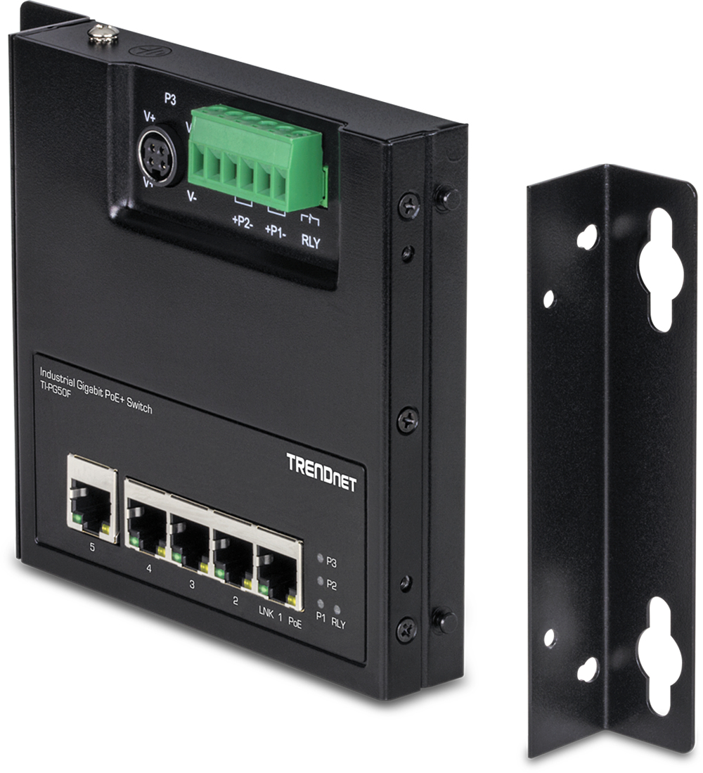 EU Product - Industrie Switch  5 Port Gbit Unman. PoE+ FA Metall thumbnail