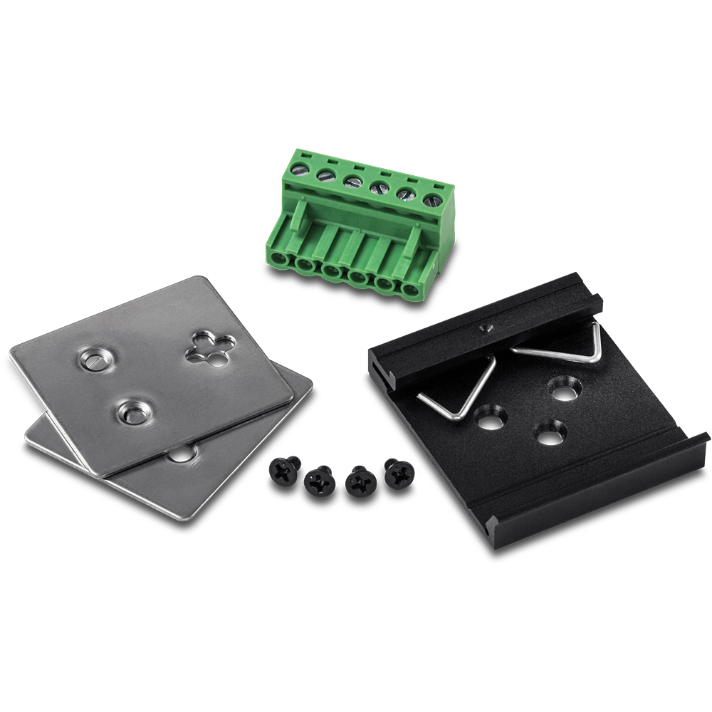 EU Product - Industrie Switch 16 Port Gbit IP30 DIN-Rail  Metall thumbnail