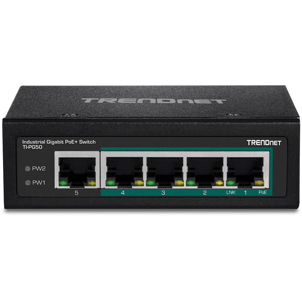 EU Product - Industrie Switch  5 Port Fast Eth. PoE+ L2 DIN-Rail thumbnail