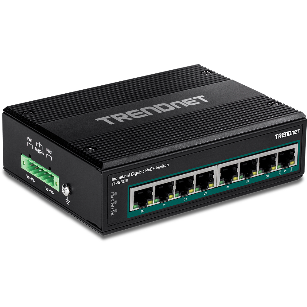 8PT IND. GB POE+ DIN-RAIL SWITCH 24-56V thumbnail