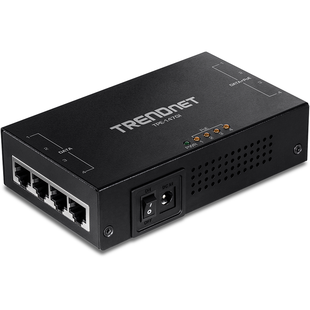 EU Product - Injector POE+ 65W 4-Port thumbnail