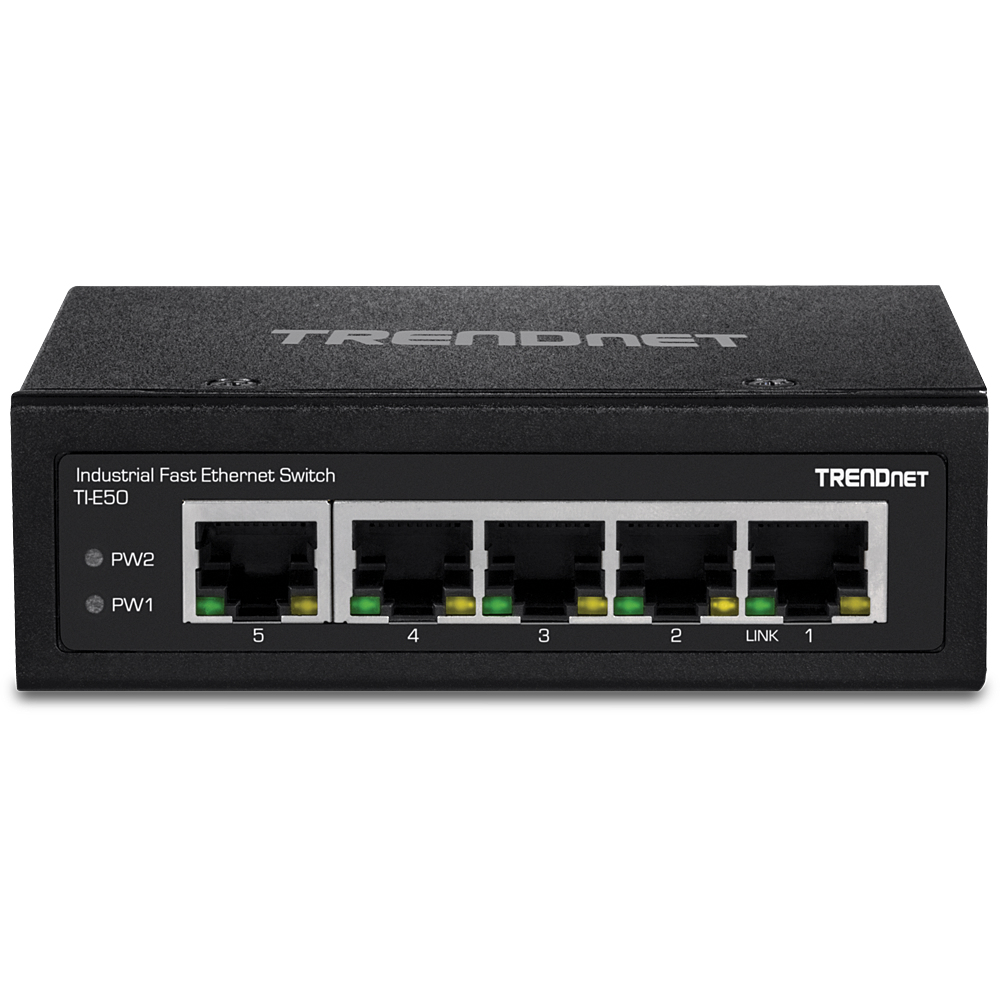 EU Product - Industrie Switch  5 Port Fast Ethernet  L2 DIN-Rail thumbnail
