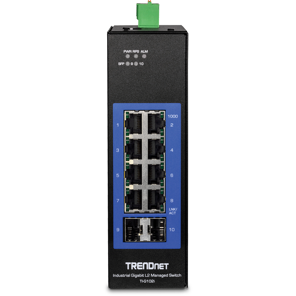 EU Product - Industrie Switch 10 Port Gbit Manag.L2+    DIN-Rail thumbnail