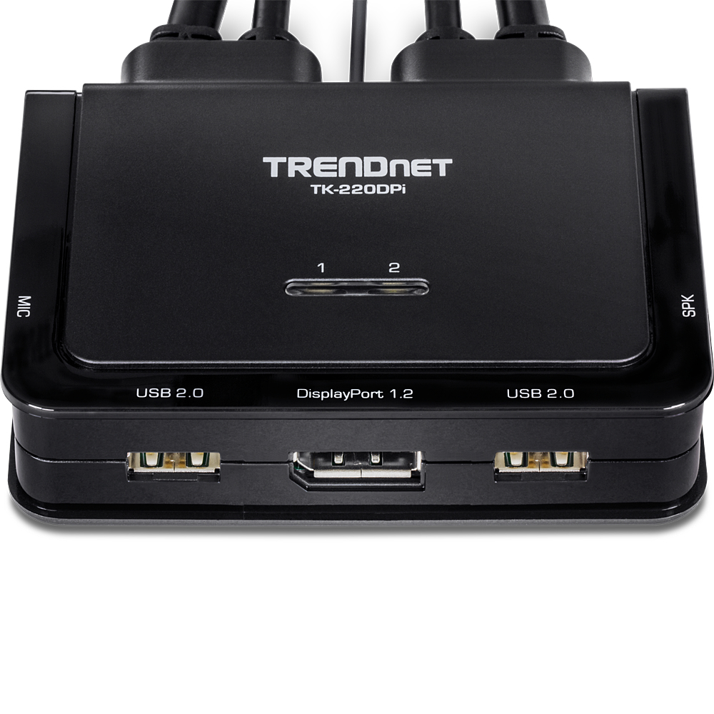 EU Product - KVM Switch 2-Port Kit 4K DisplayPort thumbnail