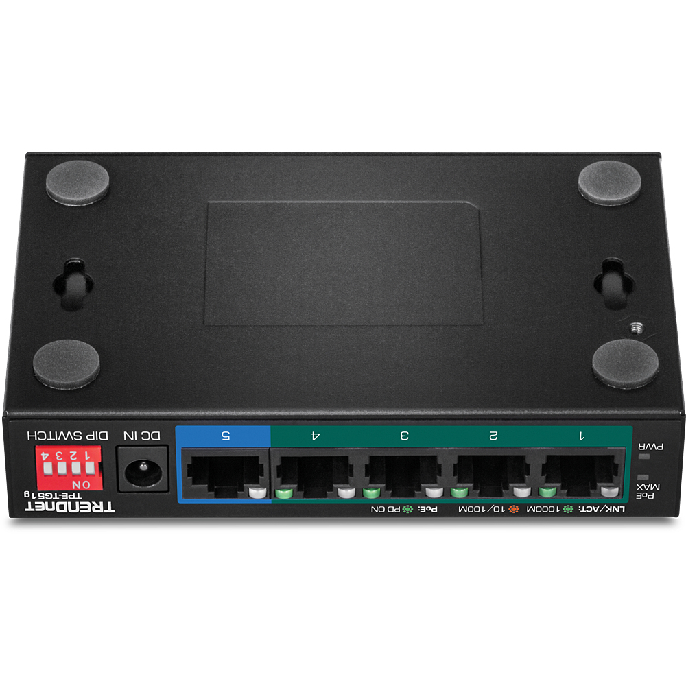 EU Product - Switch  5 Port Gbit PoE+  60W                Metall thumbnail