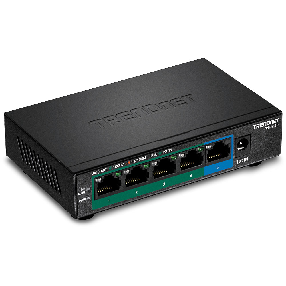 EU Product - Switch  5 Port Gbit PoE+  32W                Metall thumbnail