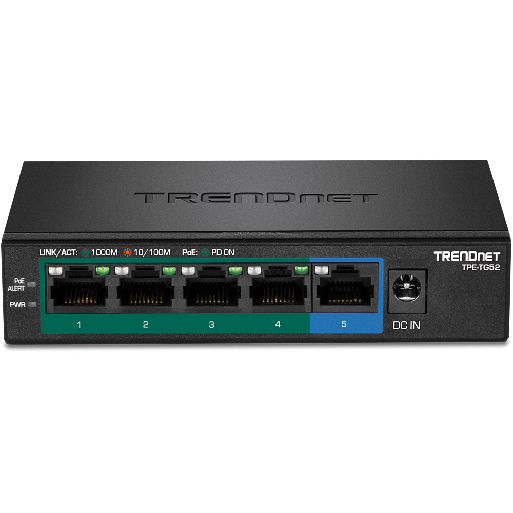 EU Product - Switch  5 Port Gbit PoE+  32W                Metall thumbnail