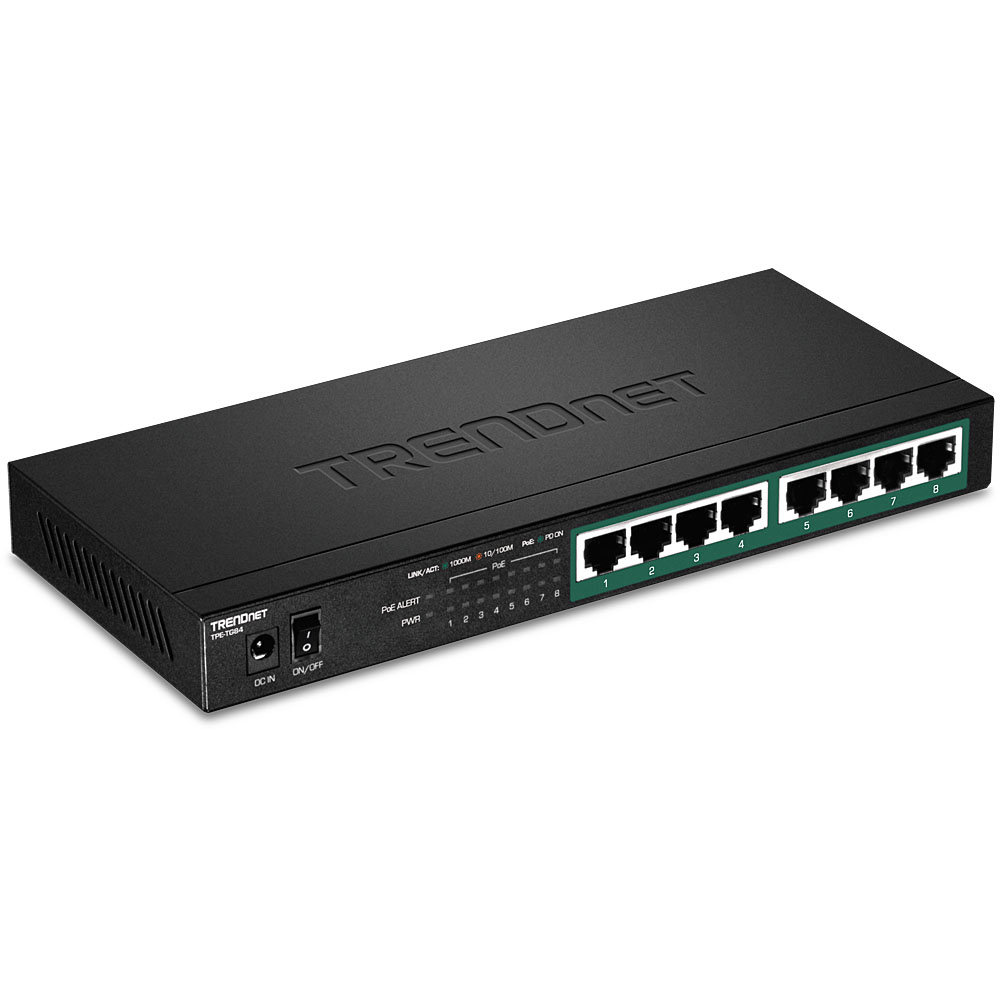 EU Product - Switch  8-Port Gigabit PoE+ (120W) thumbnail