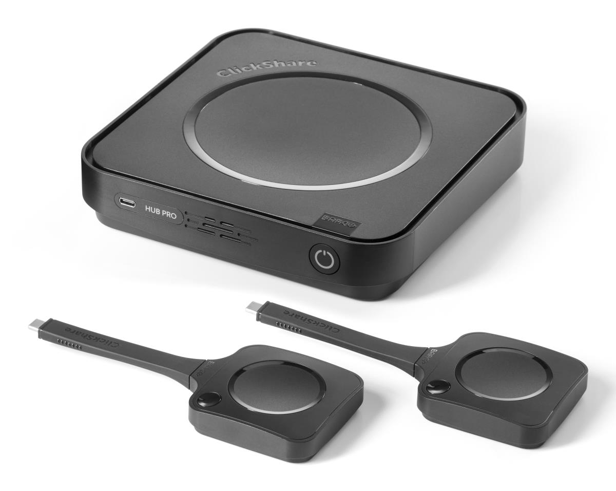 ClickShare Hub Pro Full Room System SetUp Kit 180W thumbnail