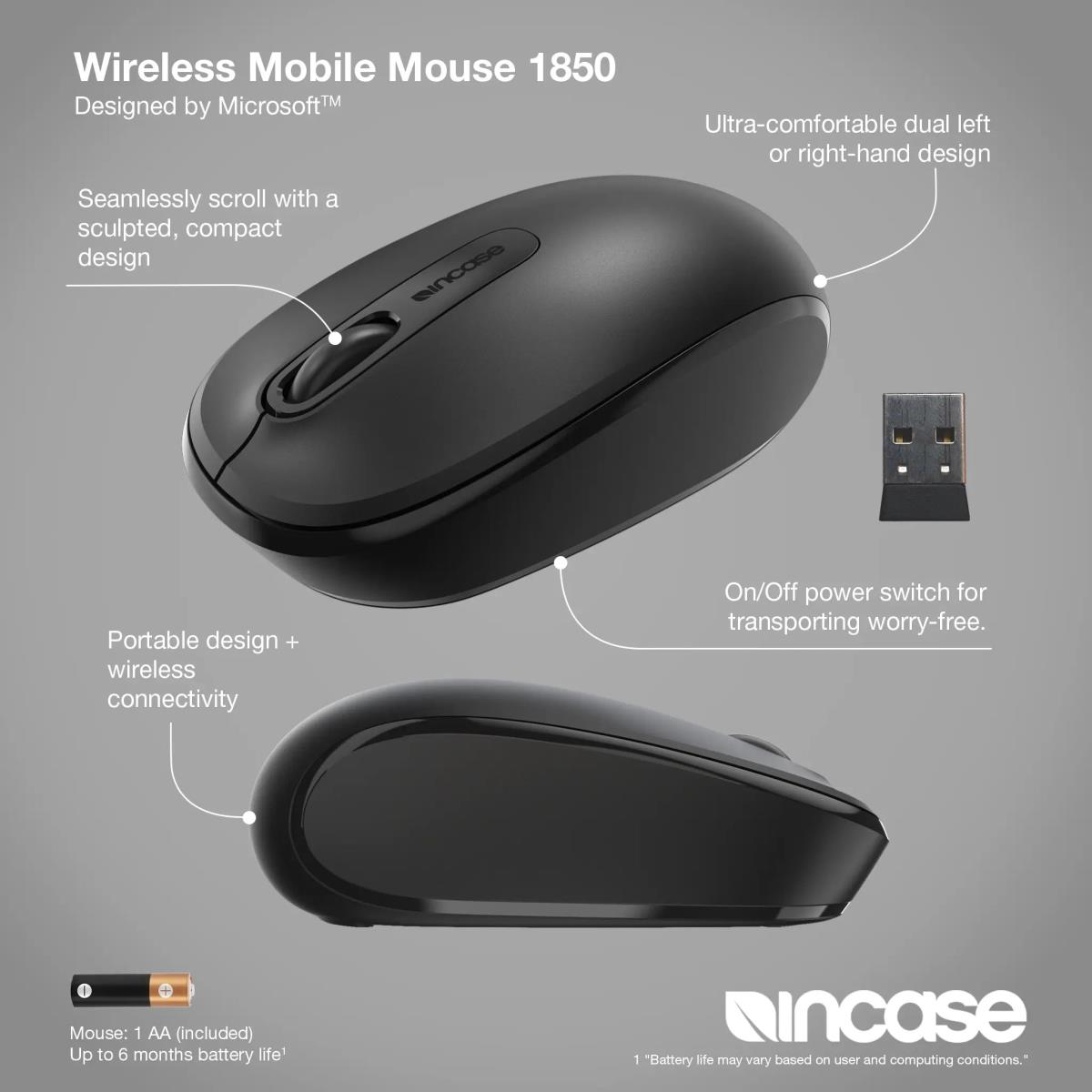 EU Product - WL Moile Mouse 1850 - lck thumbnail
