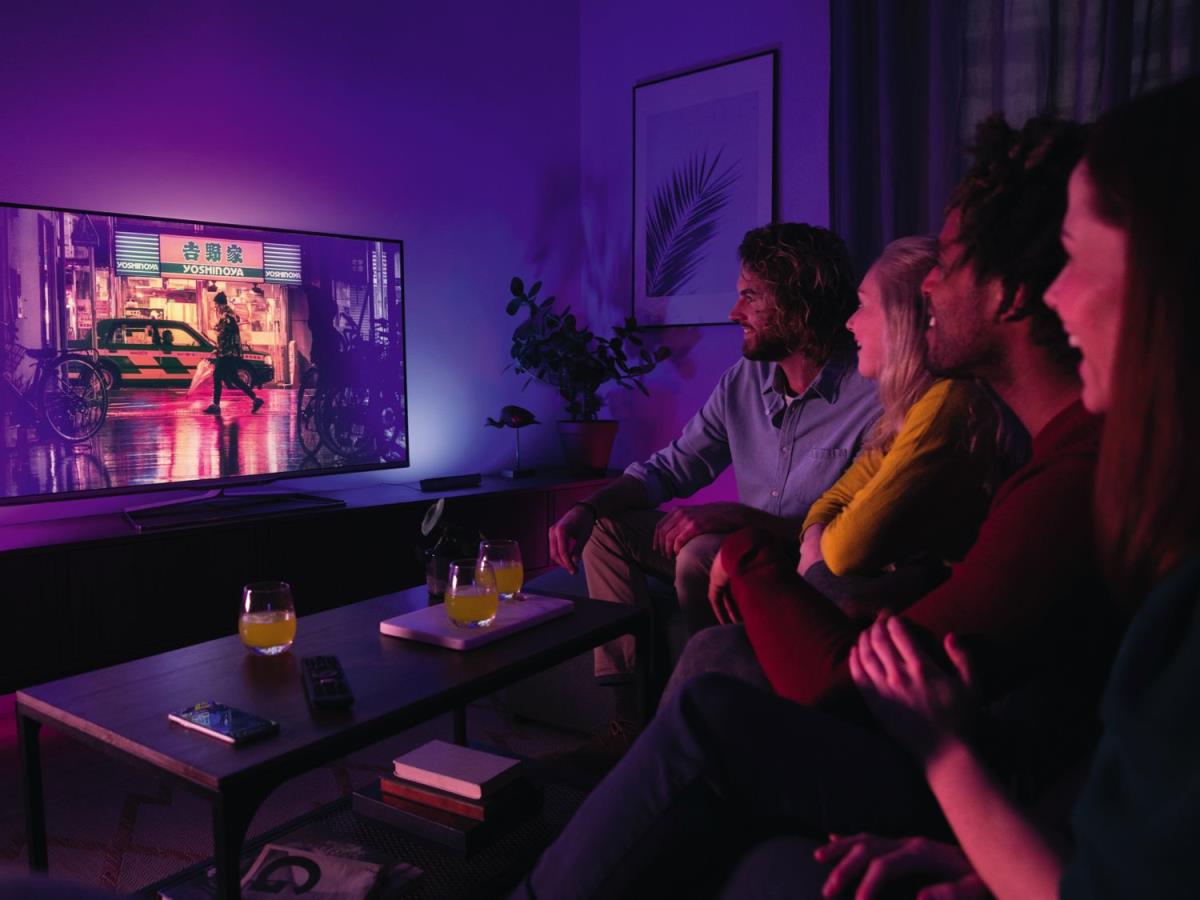 EU Product - White & Color Ambiance Play Lightbar Erweiterung wei thumbnail
