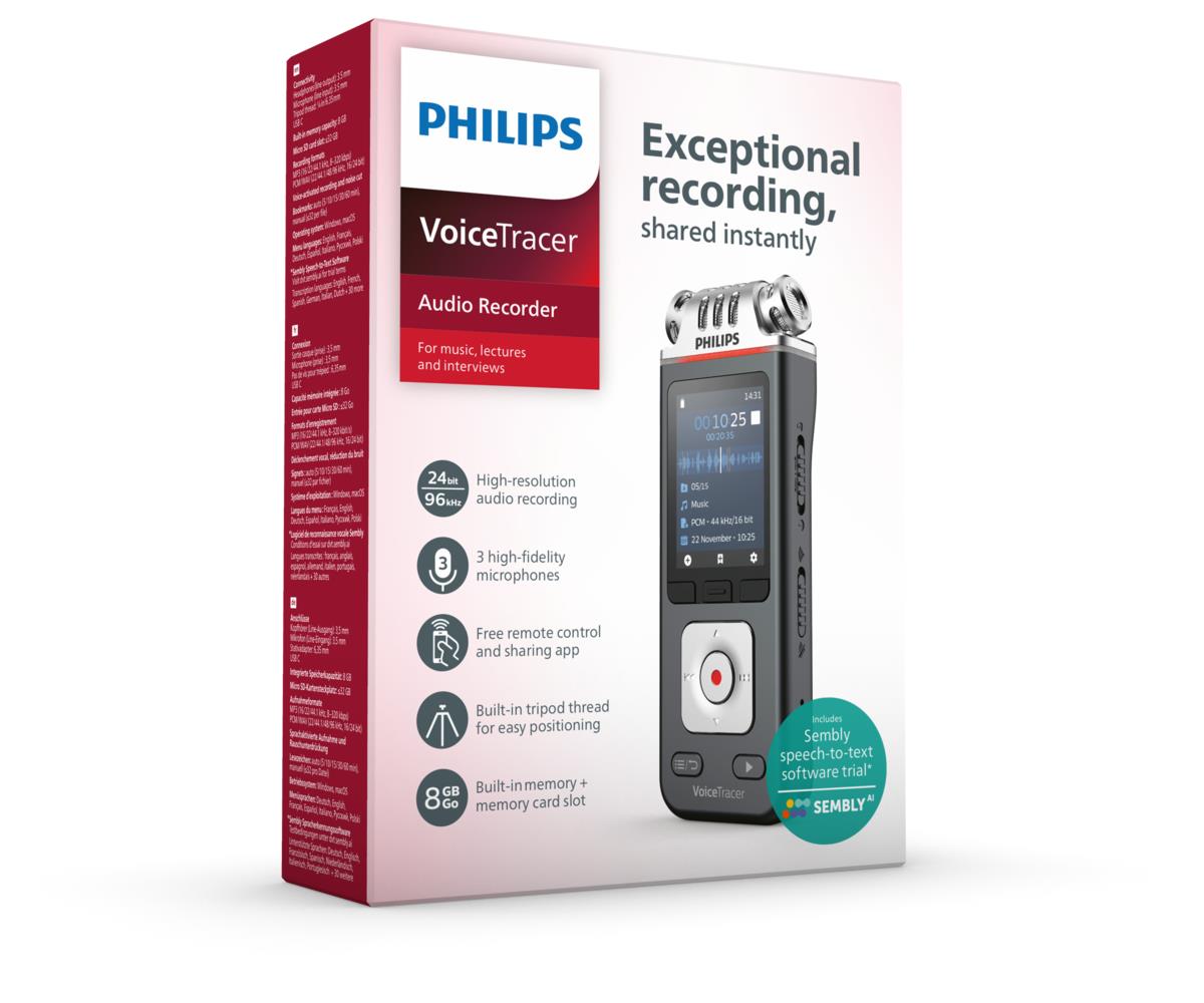Voice Tracer DVT6115 DVT6115/00 thumbnail