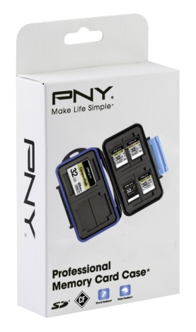 Memory card case- Suitable for CompactFlash and SD cards- Store 8 SD cards + 4 CompactFlash- Tough polycarbonate resin case-Rubber sealed and water resistant (while stocks last) thumbnail