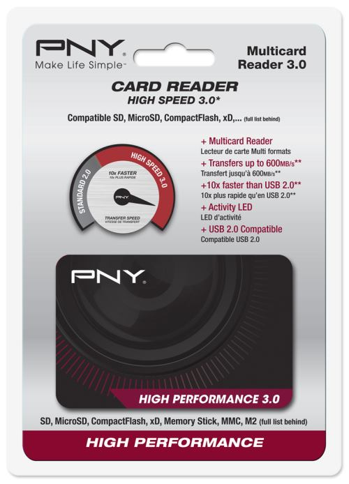 EU Product - PNY High Performance Reader 3.0 Card Reader thumbnail