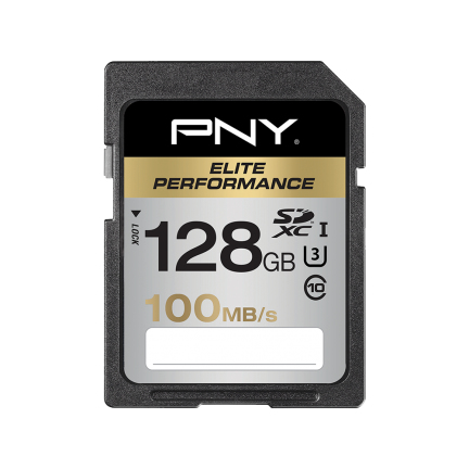 Elite Performance SDXC Flash Memory Card 128GB Class 10 UHS-1 U3 (while stocks last) thumbnail