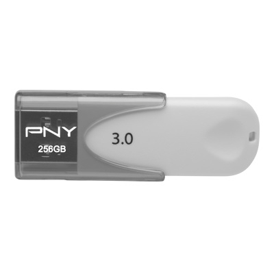256GB ATTACHE 4 3.0 - USB3.0 Sliding USB 3.0 Design - 80MB/s read; 20MB/s write  (while stocks last) thumbnail