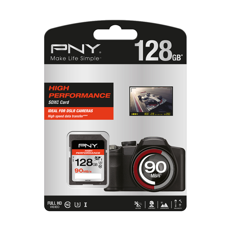 SDXC 128GB High Performance 90MB/s (while stocks last) thumbnail
