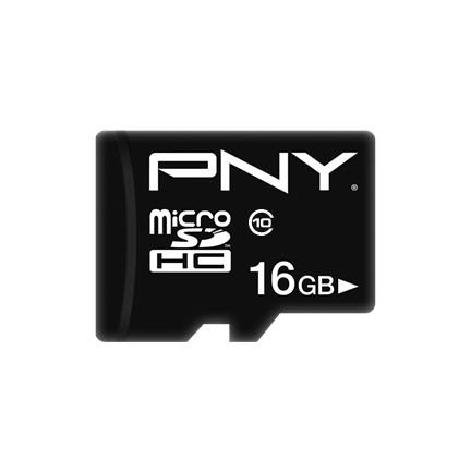 EU Product - SD MicroSD HC Card  16GB PNY Performance Plus Cl.10 retail thumbnail