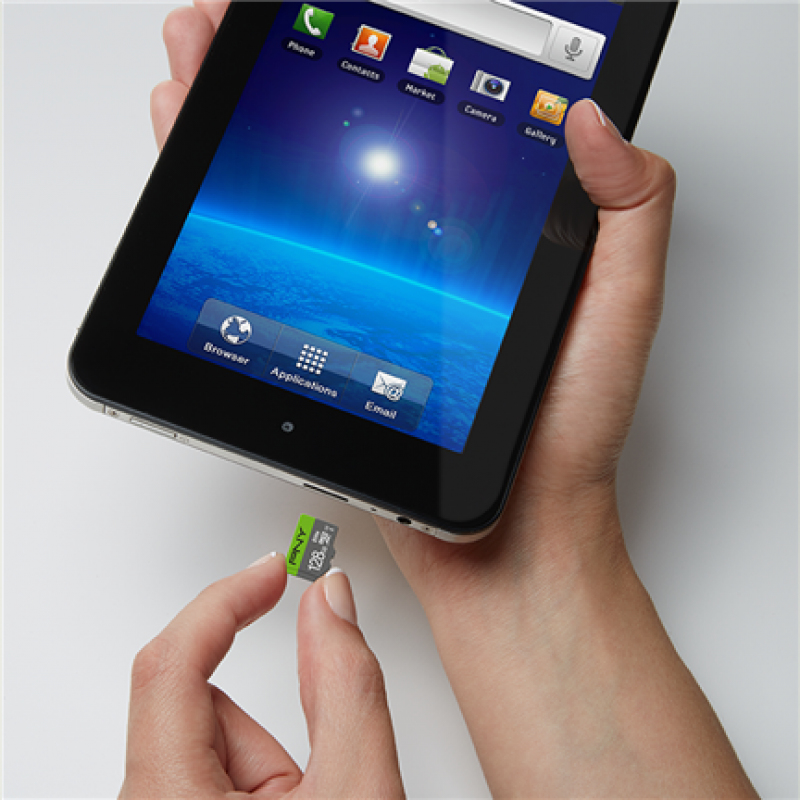 EU Product - PNY microSD Elite 128GB UHS-I U1 100MB/s (inkl. Adapter) Blister thumbnail