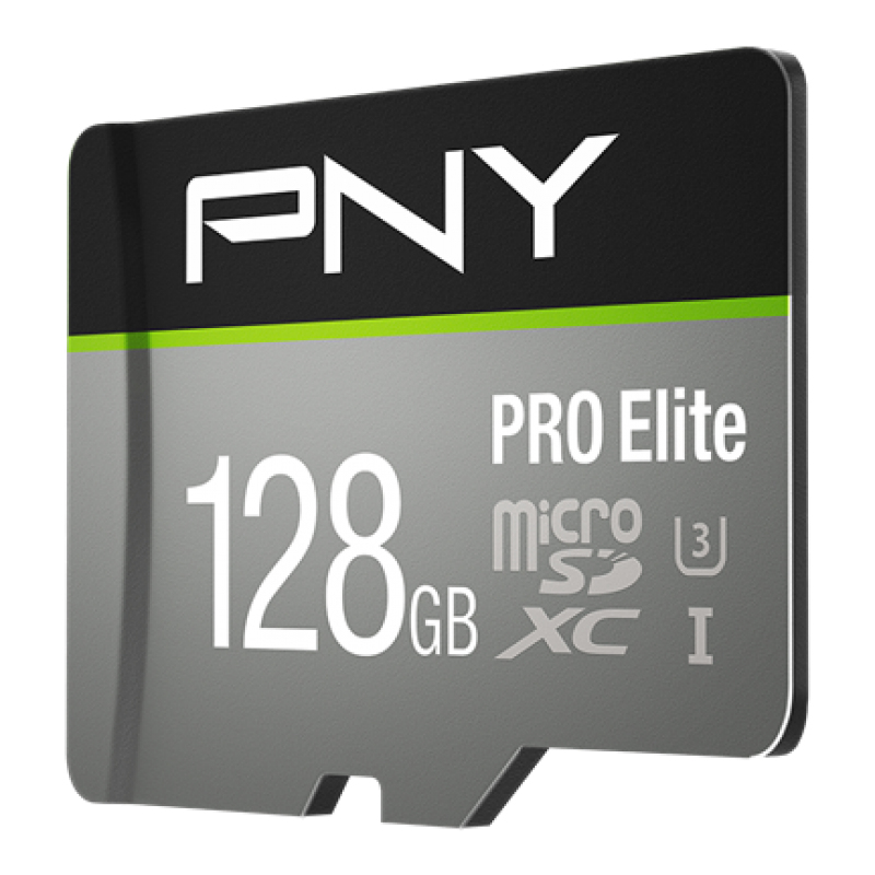 EU Product - SD MicroSD XC Card 128GB PNY Pro Elite R100MB/s W90MB/s reta thumbnail