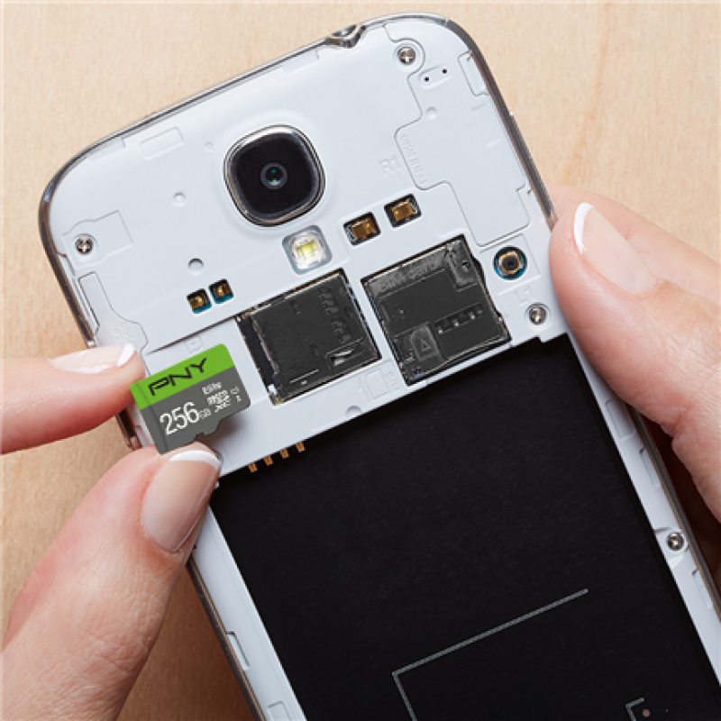 EU Product - SD MicroSD XC Card 256GB PNY Elite Cl.10 U1 retail thumbnail