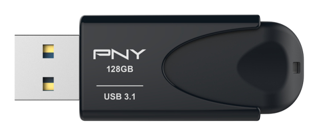 EU Product - USB-Stick 128GB PNY Attach� 4 USB 3.1 retail thumbnail
