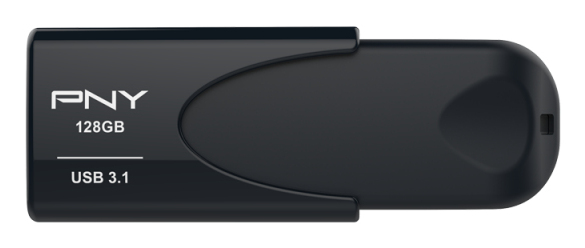EU Product - USB-Stick 128GB PNY Attach� 4 USB 3.1 retail thumbnail