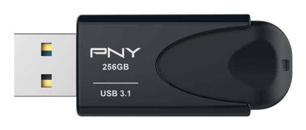 EU Product - PNY USB3.1 Attach� 4   256GB black Retail thumbnail