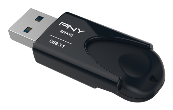 EU Product - PNY USB3.1 Attach� 4   256GB black Retail thumbnail
