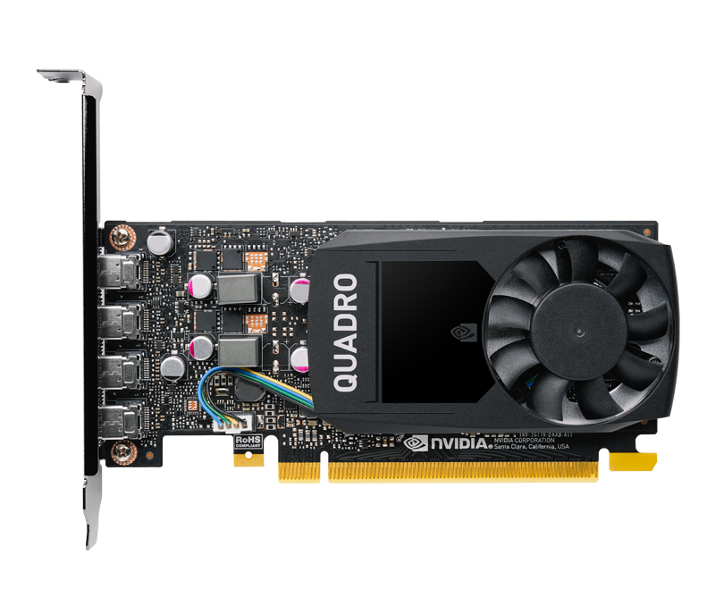 EU Product - Nvidia Quadro P1000-v2 PCIe 3.0 - Smallbox - Graphics card - PCI thumbnail