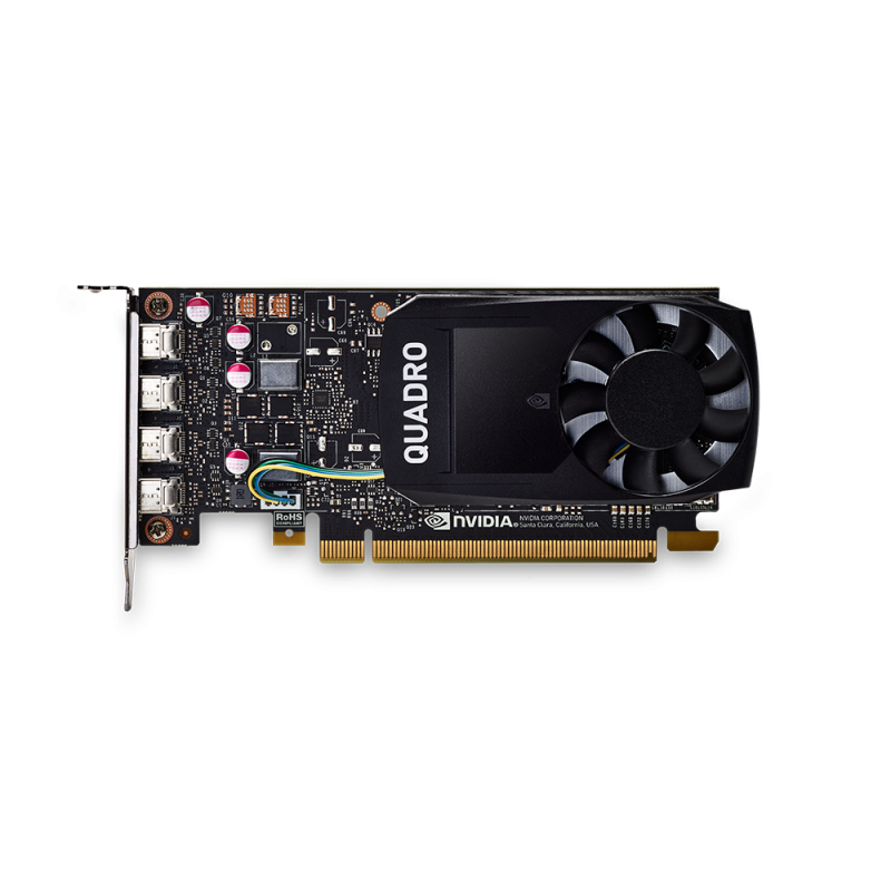 EU Product - Nvidia Quadro P1000-v2 PCIe 3.0 - Smallbox - Graphics card - PCI thumbnail