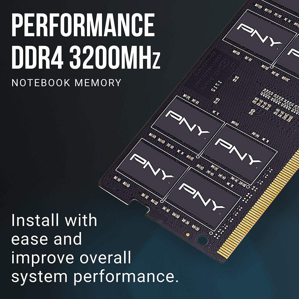 EU Product - SO DDR4  8GB PC 3200 CL22  PNY 1,2V retail thumbnail