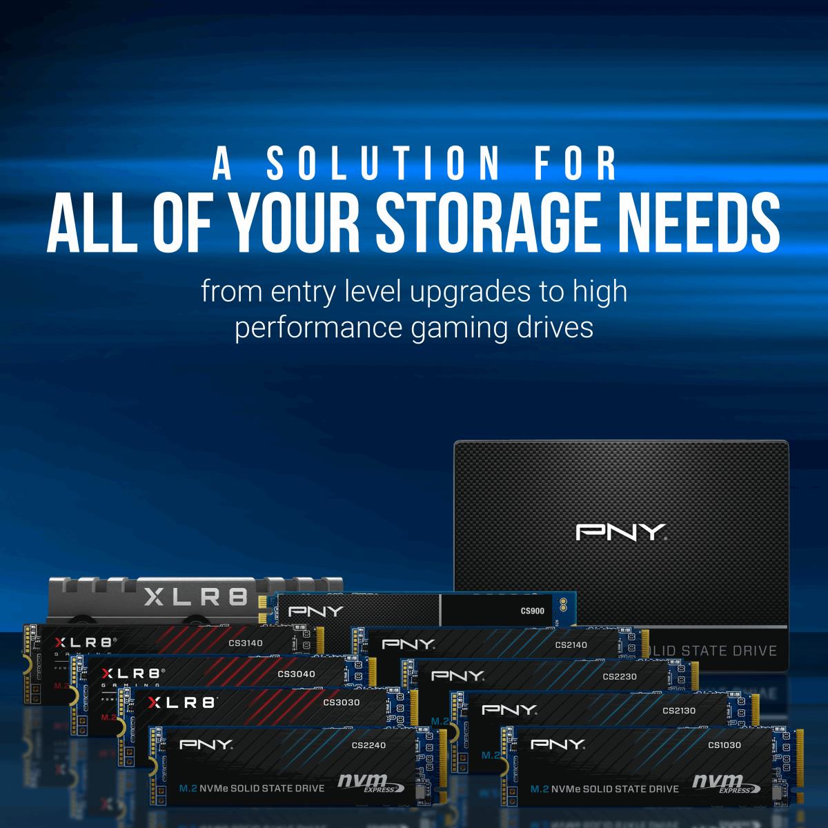 EU Product - SSD  500GB PNY      M.2  PCI-E   NVMe Gen3 CS2230 retail thumbnail