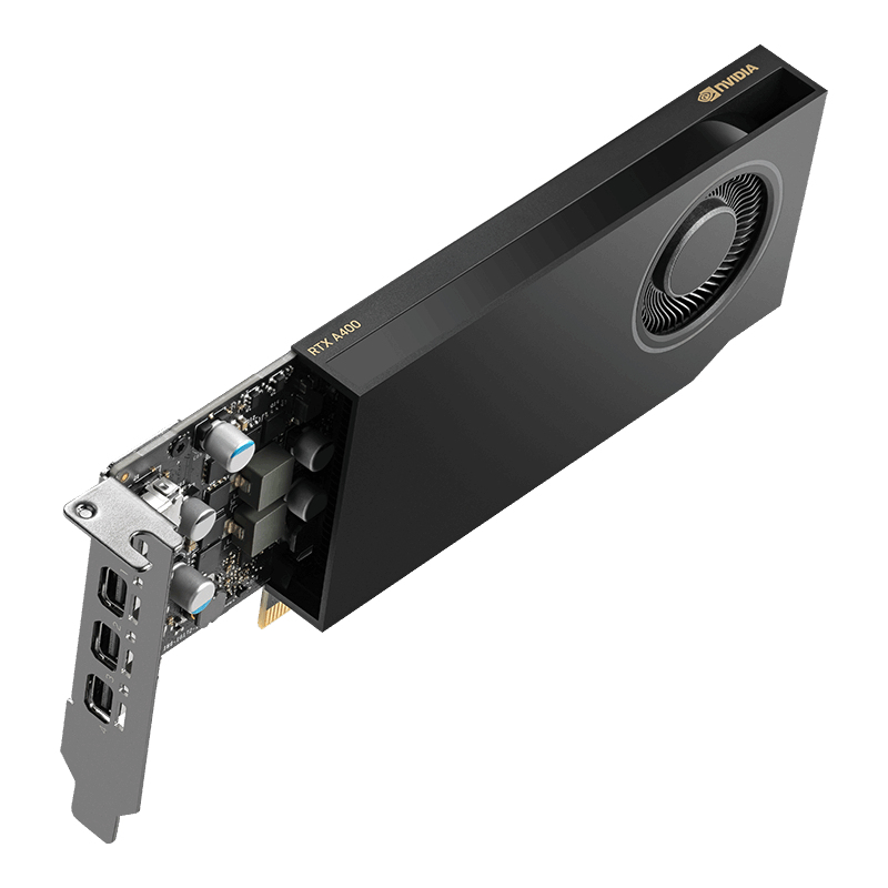 EU Product - PNY 4GB RTX A400 LP 4xmDP Full Retail thumbnail