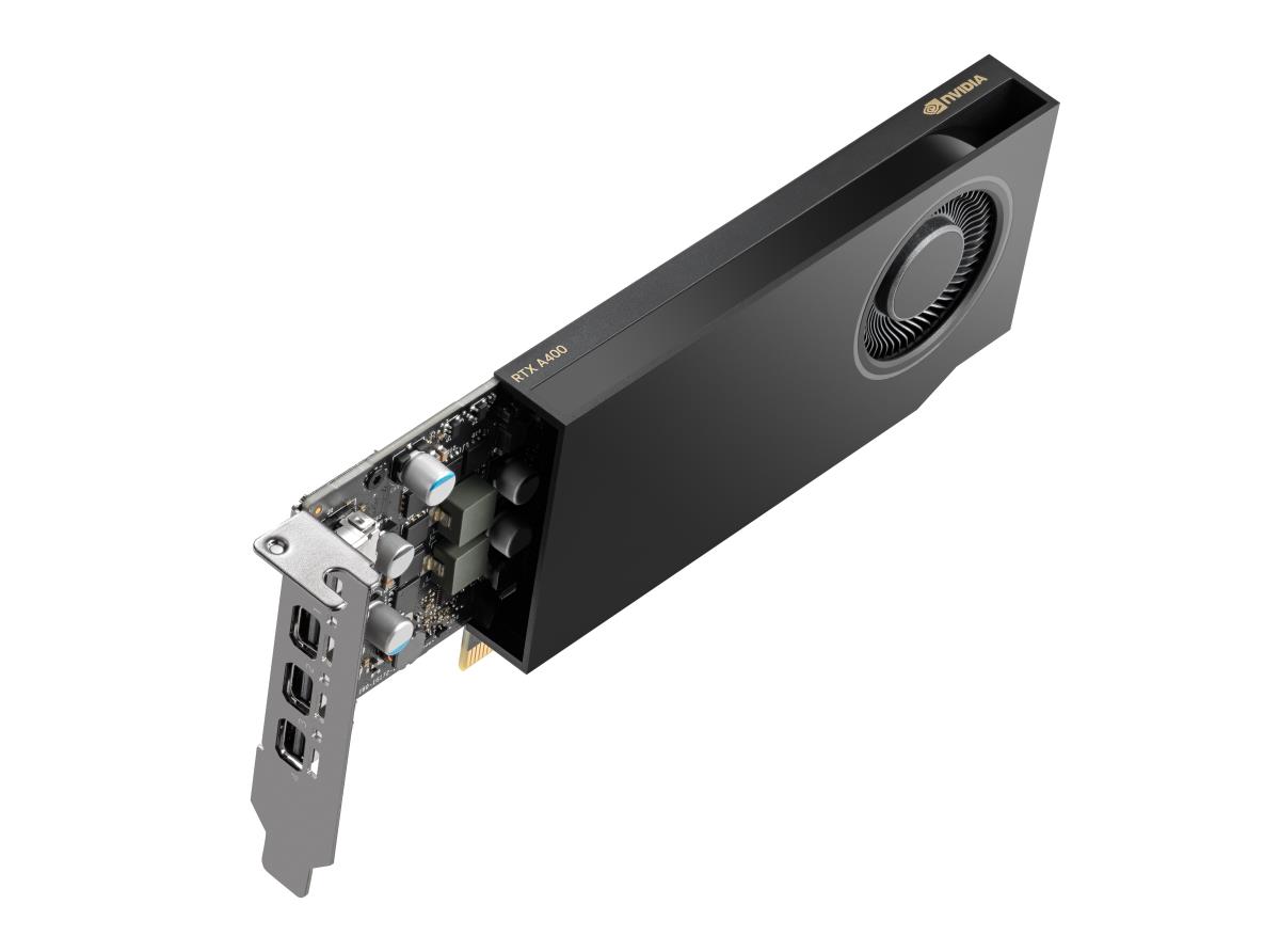 PNY NVIDIA A400 4GB Low Profile, Small Box/OEM. thumbnail