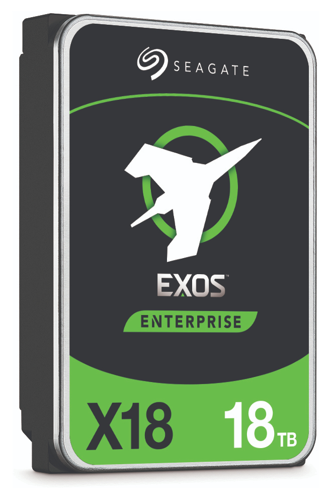 Exos X18 internal hard drive 18 TB 7200 RPM 256 MB 3.5in Serial ATA III thumbnail