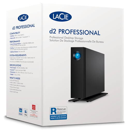 24TB D2 PROFESSIONAL DESKTOP DRIVE thumbnail