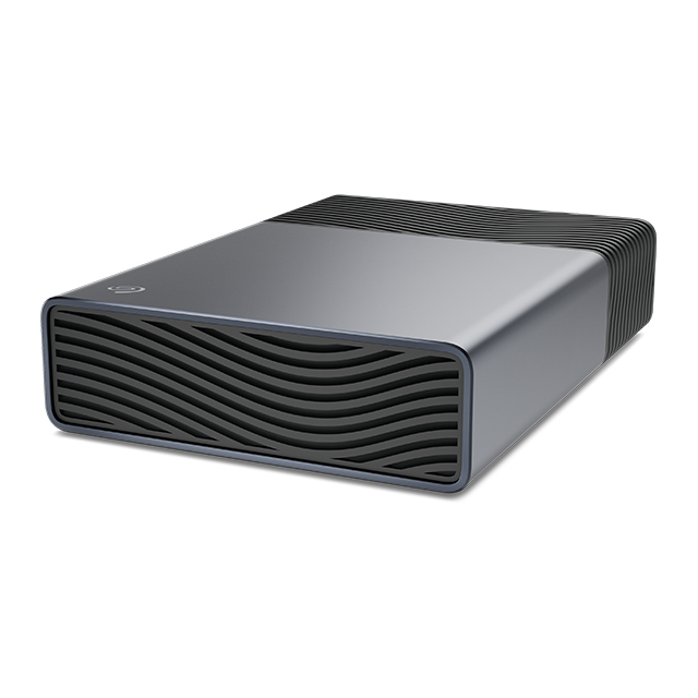 One Touch Hub - Hard drive - encrypted - 20 TB - external (desktop) - USB 3.0 - 256-bit AES - black - with Seagate Rescue Data Recovery thumbnail