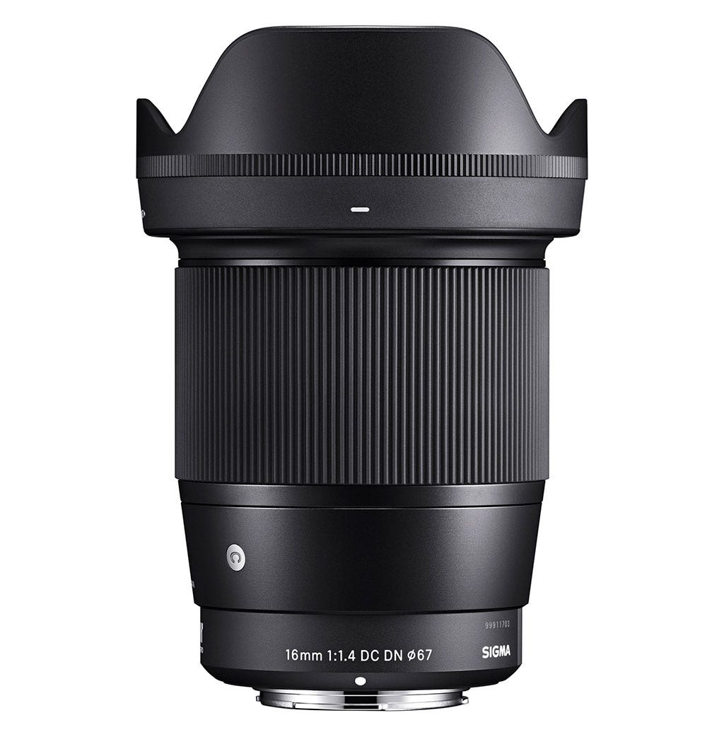 16mm F1.4 DC DN C Lens - Canon RF Mount thumbnail